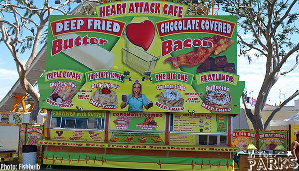Heart attack cafe deep fried butter